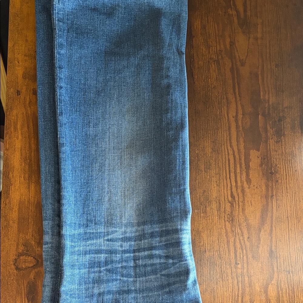Miss Me Blue Boot Cut Jeans with Embellished Pockets - Picture 4 of 7